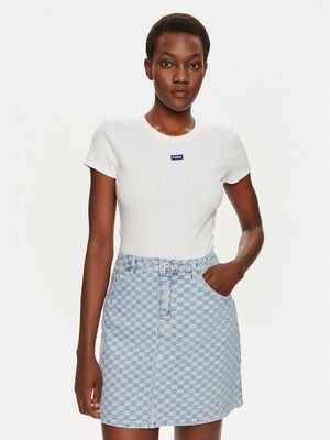 Bluzka damska casual HUGO ze sklepu: MODIVO w kategorii: Bluzki damskie - zdjęcie WP-EBWP-BKLVO-LN0_0000304285097