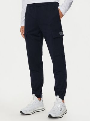 EA7 Emporio Armani - Spodnie męskie jesienne ze sklepu: MODIVO w kategorii: Spodnie męskie - zdjęcie WP-EBWP-BKLVO-LN0_0000304286599