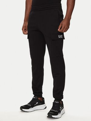 Spodnie męskie sportowe EA7 Emporio Armani ze sklepu: MODIVO w kategorii: Spodnie męskie - zdjęcie WP-EBWP-BKLVO-LN0_0000304286605