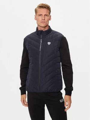 Kamizelka męska jesienna casual EA7 Emporio Armani ze sklepu: MODIVO w kategorii: Kamizelki męskie - zdjęcie WP-EBWP-BKLVO-LN0_0000304286612