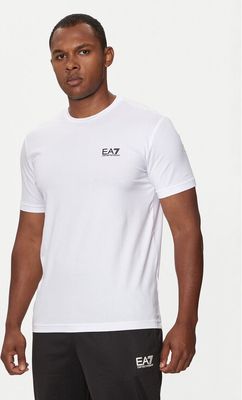 EA7 Emporio Armani - T-shirt męski casualowy ze sklepu: MODIVO w kategorii: T-shirty męskie - zdjęcie WP-EBWP-BKLVO-LN0_0000304286889