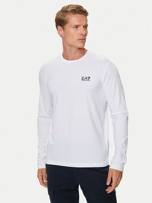 T-shirt męski casual EA7 Emporio Armani ze sklepu: MODIVO w kategorii: T-shirty męskie - zdjęcie WP-EBWP-BKLVO-LN0_0000304286957