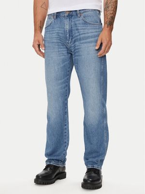 Jeansy męskie casual na wiosnę Wrangler ze sklepu: MODIVO w kategorii: Jeansy męskie - zdjęcie WP-EBWP-BKLVO-LN0_0000304288555