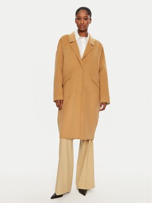 Płaszcz damski casual United Colors Of Benetton ze sklepu: MODIVO w kategorii: Płaszcze damskie - zdjęcie WP-EBWP-BKLVO-LN0_0000304302459