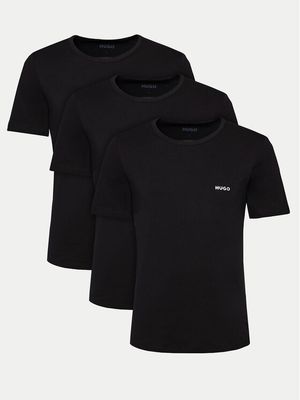 HUGO - T-shirt męski bez wzorów ze sklepu: MODIVO w kategorii: T-shirty męskie - zdjęcie WP-EBWP-BKLVO-LN0_0000304344220