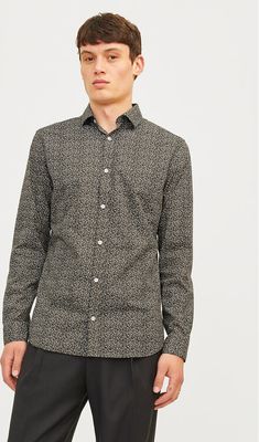 Koszula męska jesienna Jack & Jones ze sklepu: MODIVO w kategorii: Koszule męskie - zdjęcie WP-EBWP-BKLVO-LN0_0000304367533