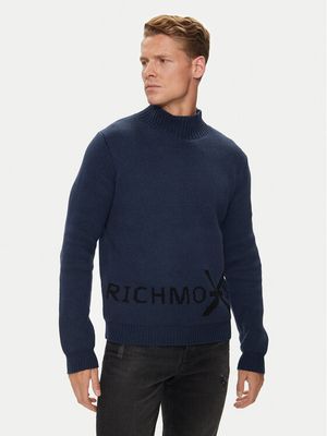 Richmond X - Sweter męski ze sklepu: MODIVO w kategorii: Swetry męskie - zdjęcie WP-EBWP-BKLVO-LN0_0000304370625