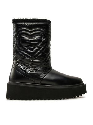 Śniegowce damskie na zimę Love Moschino ze sklepu: MODIVO w kategorii: Śniegowce damskie - zdjęcie WP-EBWP-BKLVO-LN0_0000304374296