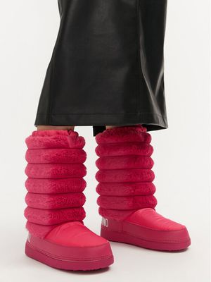Śniegowce damskie na zimę Love Moschino ze sklepu: MODIVO w kategorii: Śniegowce damskie - zdjęcie WP-EBWP-BKLVO-LN0_0000304374463