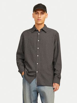 Koszula męska z klasycznym kołnierzykiem jesienna Jack & Jones ze sklepu: MODIVO w kategorii: Koszule męskie - zdjęcie WP-EBWP-BKLVO-LN0_0000304376917