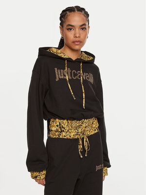 Just Cavalli - Bluza damska na zimę jesienna ze sklepu: MODIVO w kategorii: Bluzy damskie - zdjęcie WP-EBWP-BKLVO-LN0_0000304381362
