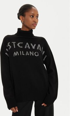 Sweter damski na zimę Just Cavalli ze sklepu: MODIVO w kategorii: Swetry damskie - zdjęcie WP-EBWP-BKLVO-LN0_0000304381478