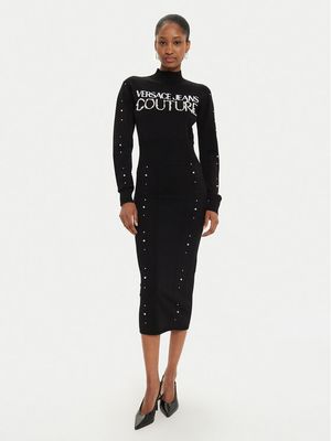 Sukienka dopasowana Versace Jeans Couture ze sklepu: MODIVO w kategorii: Sukienki - zdjęcie WP-EBWP-BKLVO-LN0_0000304382666