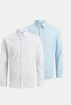 Koszula męska elegancka na wiosnę Jack & Jones ze sklepu: MODIVO w kategorii: Koszule męskie - zdjęcie WP-EBWP-BKLVO-LN0_0000304395857