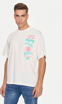 T-shirt męski w stylu młodzieżowym Replay ze sklepu: MODIVO w kategorii: T-shirty męskie - zdjęcie WP-EBWP-BKLVO-LN0_0000304395970