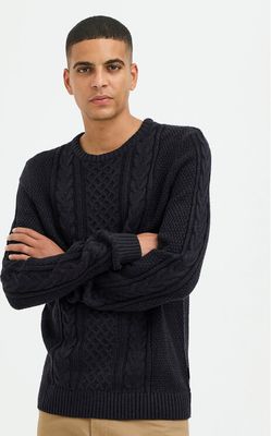 Sweter męski casual Blend ze sklepu: MODIVO w kategorii: Swetry męskie - zdjęcie WP-EBWP-BKLVO-LN0_0000304400636