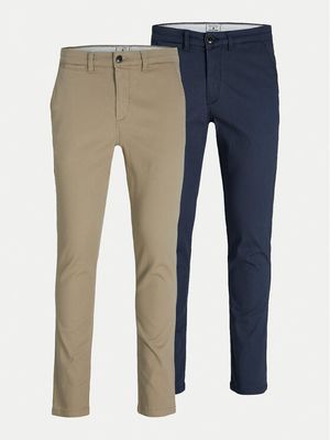 Spodnie męskie casual Jack & Jones ze sklepu: MODIVO w kategorii: Spodnie męskie - zdjęcie WP-EBWP-BKLVO-LN0_0000304402432
