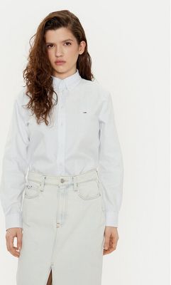 Koszula damska casual Tommy Jeans ze sklepu: MODIVO w kategorii: Koszule damskie - zdjęcie WP-EBWP-BKLVO-LN0_0000304403224