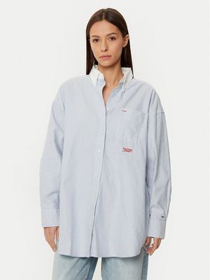 Koszula damska na wiosnę Tommy Jeans ze sklepu: MODIVO w kategorii: Koszule damskie - zdjęcie WP-EBWP-BKLVO-LN0_0000304403248