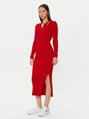Sukienka prosta Tommy Jeans ze sklepu: MODIVO w kategorii: Sukienki - zdjęcie WP-EBWP-BKLVO-LN0_0000304403330