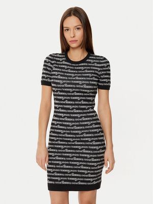 Tommy Jeans - Sukienka casual dopasowana ze sklepu: MODIVO w kategorii: Sukienki - zdjęcie WP-EBWP-BKLVO-LN0_0000304403347