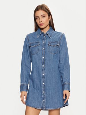 Sukienka na wiosnę Tommy Jeans ze sklepu: MODIVO w kategorii: Sukienki - zdjęcie WP-EBWP-BKLVO-LN0_0000304403361
