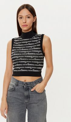 Sweter damski casual na zimę Tommy Jeans ze sklepu: MODIVO w kategorii: Swetry damskie - zdjęcie WP-EBWP-BKLVO-LN0_0000304404498