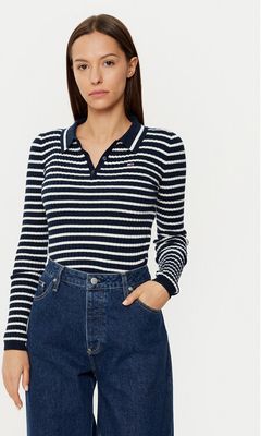 Sweter damski casual na zimę Tommy Jeans ze sklepu: MODIVO w kategorii: Swetry damskie - zdjęcie WP-EBWP-BKLVO-LN0_0000304404535