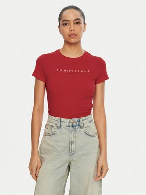 Tommy Jeans - Bluzka damska młodzieżowa ze sklepu: MODIVO w kategorii: Bluzki damskie - zdjęcie WP-EBWP-BKLVO-LN0_0000304405402