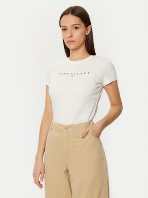 Tommy Jeans - Bluzka damska ze sklepu: MODIVO w kategorii: Bluzki damskie - zdjęcie WP-EBWP-BKLVO-LN0_0000304405426