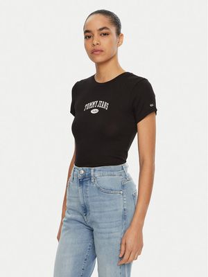 Bluzka damska Tommy Jeans ze sklepu: MODIVO w kategorii: Bluzki damskie - zdjęcie WP-EBWP-BKLVO-LN0_0000304405570