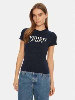 Bluzka damska młodzieżowa na wiosnę Tommy Jeans ze sklepu: MODIVO w kategorii: Bluzki damskie - zdjęcie WP-EBWP-BKLVO-LN0_0000304405648