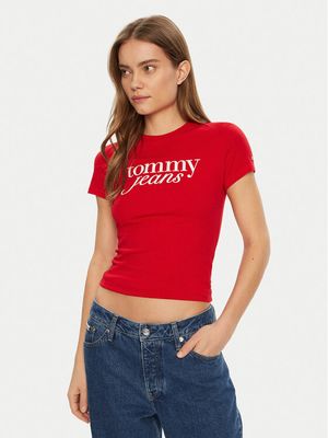 Bluzka damska młodzieżowa Tommy Jeans ze sklepu: MODIVO w kategorii: Bluzki damskie - zdjęcie WP-EBWP-BKLVO-LN0_0000304405693
