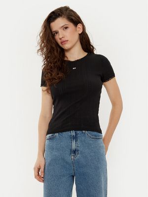 Tommy Jeans - Bluzka damska ze sklepu: MODIVO w kategorii: Bluzki damskie - zdjęcie WP-EBWP-BKLVO-LN0_0000304405853
