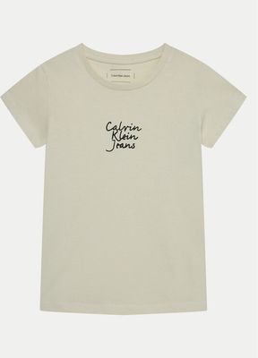 Bluzka dziewczęca letnia Calvin Klein Jeans ze sklepu: MODIVO w kategorii: Bluzki dziewczęce - zdjęcie WP-EBWP-BKLVO-LN0_0000304406232