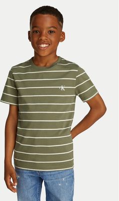 T-shirt chłopięce na lato Calvin Klein Jeans ze sklepu: MODIVO w kategorii: T-shirty chłopięce - zdjęcie WP-EBWP-BKLVO-LN0_0000304406577