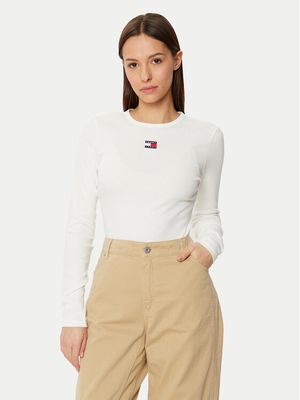 Tommy Jeans - Bluzka damska casual ze sklepu: MODIVO w kategorii: Bluzki damskie - zdjęcie WP-EBWP-BKLVO-LN0_0000304407222