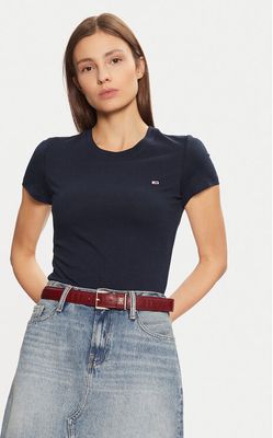 Bluzka damska na wiosnę Tommy Jeans ze sklepu: MODIVO w kategorii: Bluzki damskie - zdjęcie WP-EBWP-BKLVO-LN0_0000304407314