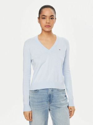 Tommy Jeans - Sweter damski casual ze sklepu: MODIVO w kategorii: Swetry damskie - zdjęcie WP-EBWP-BKLVO-LN0_0000304407444