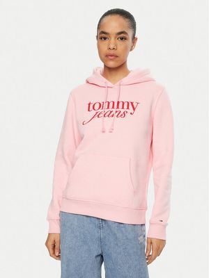 Bluza damska w stylu młodzieżowym Tommy Jeans ze sklepu: MODIVO w kategorii: Bluzy damskie - zdjęcie WP-EBWP-BKLVO-LN0_0000304407871