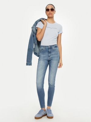 Tommy Jeans - Bluzka damska wiosenna ze sklepu: MODIVO w kategorii: Bluzki damskie - zdjęcie WP-EBWP-BKLVO-LN0_0000304408014
