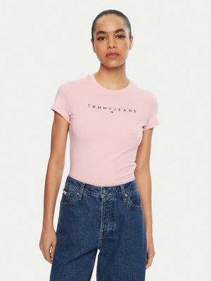 Bluzka damska na wiosnę Tommy Jeans ze sklepu: MODIVO w kategorii: Bluzki damskie - zdjęcie WP-EBWP-BKLVO-LN0_0000304408038
