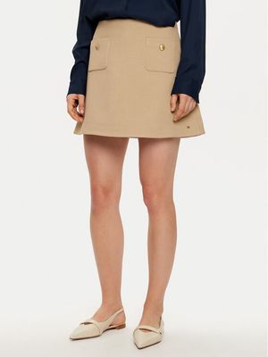 Tommy Hilfiger - Spódnica ze sklepu: MODIVO w kategorii: Spódnice - zdjęcie WP-EBWP-BKLVO-LN0_0000304408793
