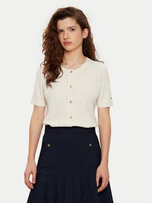 Sweter damski casual na zimę Tommy Hilfiger ze sklepu: MODIVO w kategorii: Swetry damskie - zdjęcie WP-EBWP-BKLVO-LN0_0000304408960