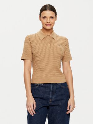 Bluzka damska wiosenna Tommy Hilfiger ze sklepu: MODIVO w kategorii: Bluzki damskie - zdjęcie WP-EBWP-BKLVO-LN0_0000304409639