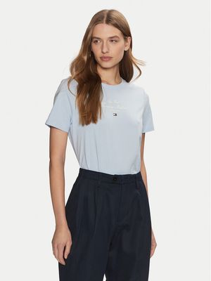 Tommy Hilfiger - Bluzka damska na wiosnę ze sklepu: MODIVO w kategorii: Bluzki damskie - zdjęcie WP-EBWP-BKLVO-LN0_0000304409776
