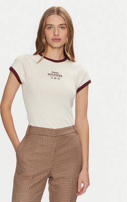 Bluzka damska casual Tommy Hilfiger ze sklepu: MODIVO w kategorii: Bluzki damskie - zdjęcie WP-EBWP-BKLVO-LN0_0000304409806
