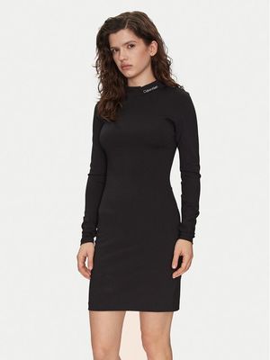 Calvin Klein Jeans - Sukienka ze sklepu: MODIVO w kategorii: Sukienki - zdjęcie WP-EBWP-BKLVO-LN0_0000304411915