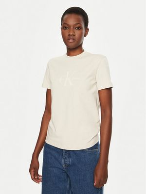 Bluzka damska na wiosnę Calvin Klein Jeans ze sklepu: MODIVO w kategorii: Bluzki damskie - zdjęcie WP-EBWP-BKLVO-LN0_0000304412233