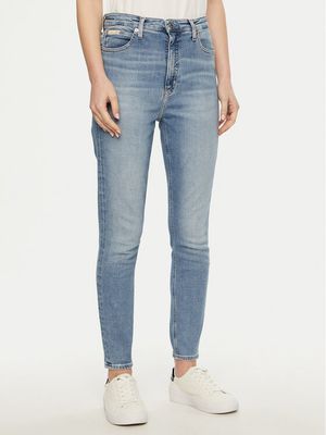 Jeansy damskie casual Calvin Klein Jeans ze sklepu: MODIVO w kategorii: Jeansy damskie - zdjęcie WP-EBWP-BKLVO-LN0_0000304412387